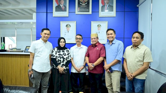 Plt Dirut PDAM Makassar Terima Kunjungan Anggota DPD RI Andi Abdul Waris Halid, Bahas Usulan Bendung Karet Sungai Tallo
