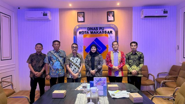 Cegah Gangguan Distribusi Air, Dirut PDAM Makassar Andi Syahrum Koordinasi dengan Dinas PU