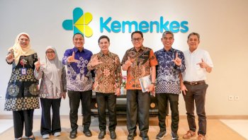 Temui Wamenkes RI, Bupati Ibas Amankan 90 Milliar Lebih Bantuan Kesehatan