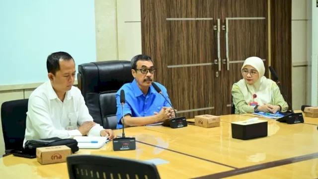 Terima Audiensi OJK Sulselbar, PDAM Makassar Bahas Solusi Pasokan Air