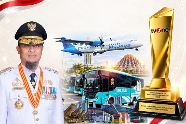 Andi Sudirman Sulaiman Bawa Sulsel Raih Penghargaan Inovasi Membangun Negeri 2026