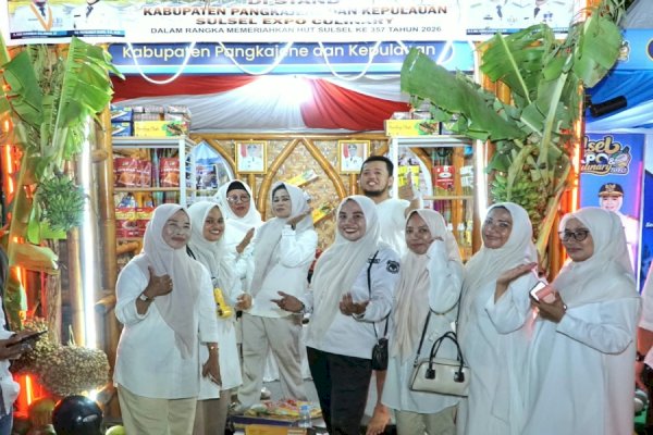 Libatkan 20 UMKM, Pangkep Promosikan Produk Unggulan di Ekspo HUT Sulsel