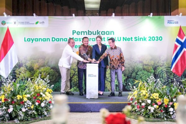Indonesia-Norwegia Kembali Meluncurkan Layanan Dana Masyarakat FOLU Net Sink 2030 Periode Kelima