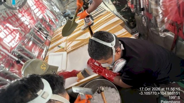 Kemenhut Bersama BMKG dan TNI Terapkan OMC Dry Ice untuk Kurangi Asap Karhutla di Sumsel