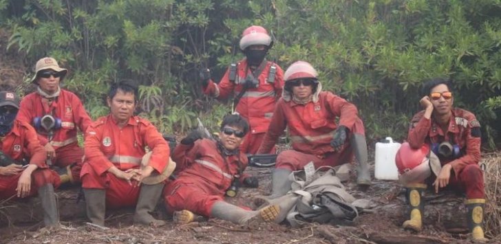 Puting Beliung Membara Tak Patahkan Semangat Manggala Agni Kemenhut