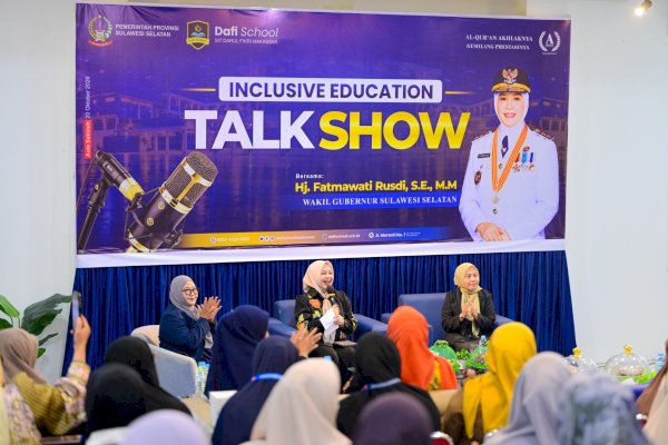 Wagub Sulsel Fatmawati Rusdi Apresiasi Darul Fikri Kembangkan Pendidikan Inklusif
