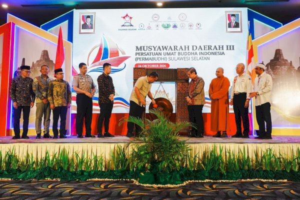 Pemprov Sulsel Dorong Kerukunan Umat Beragama melalui Musda III Permabudhi
